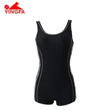 Yingfa Fina Профессиональные Купальники Женщины Одна деталь купальник Спорт Одежда для купания для девочек полосатый обучение костюмы гидрокостюм