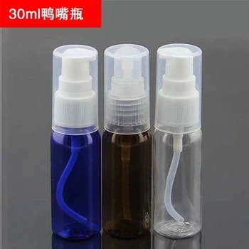 

30ml X 50 empty round color spray pump plastic bottles 30cc empty cosmetic container 1oz toilet water PET bottles spray