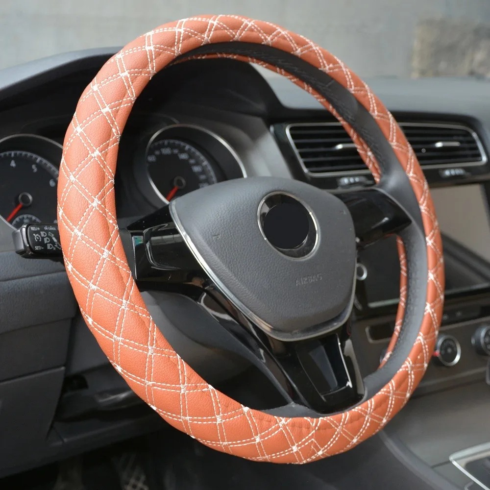 DERMAY Premium Skid-Proof Steering Wheel Cover