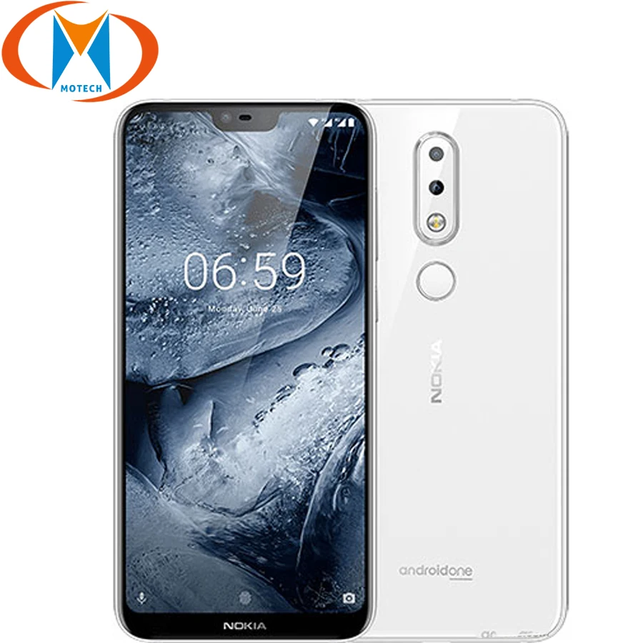 Глобальная версия смартфона Nokia 6 1 Plus 4 Гб + 64 ГБ 5 8 дюйма 4G LTE Snapdragon 636 восемь ядер