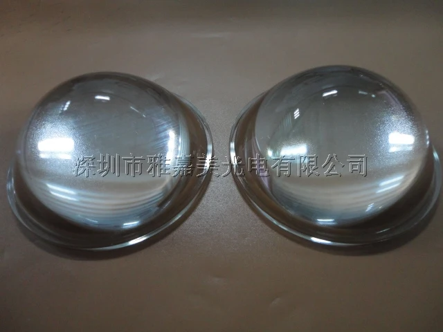 

10W-50W LED lens 60MM optical glass lens, high power LED convex lens