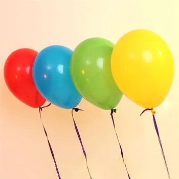 

100pcs 10" Balloon Decor Birthday Party Inflatable Toys Air Balloons Pearl Latex
