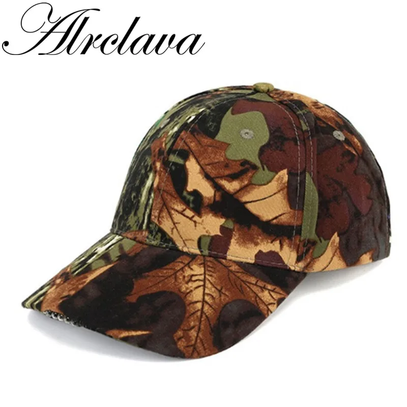 

Hunting Cap Camouflage Outdoors Fishing Hat with 5 LED Lights for Night Using