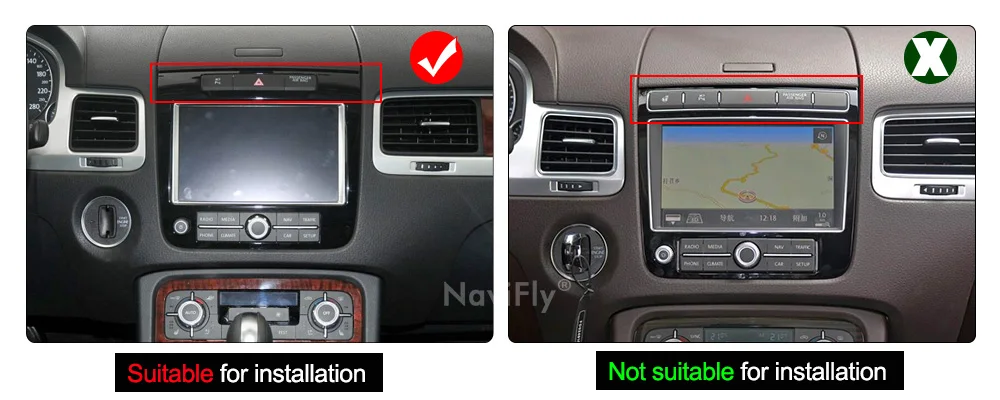 NaviFly Android 9,1 автомобильный мультимедийный плеер для Volkswagen Touareg 2012- Стерео Радио DVD gps навигация четырехъядерный HD 1024*600