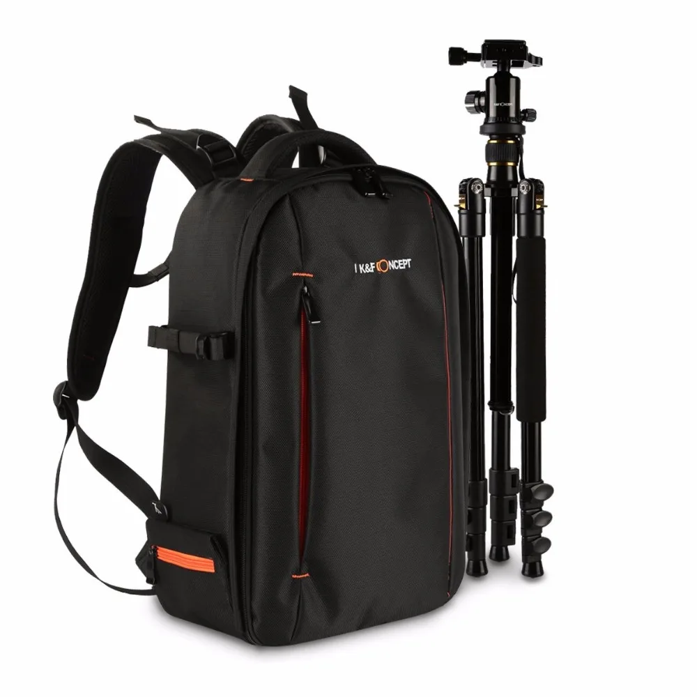 K&F Concept Portable Camera Bag Professional Cameras Tripod Stand