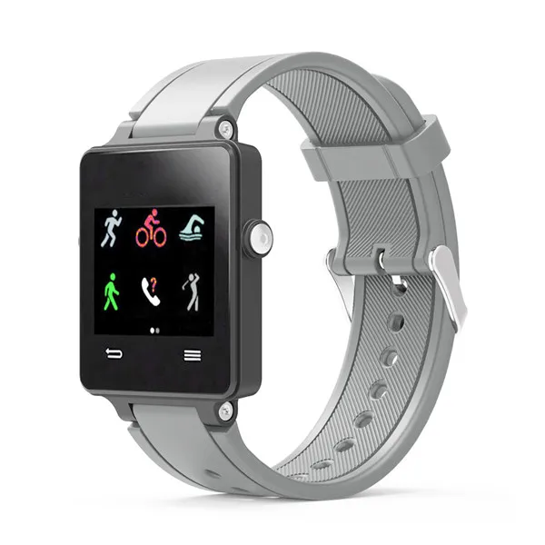 Сменный Браслет Силиконовый Браслет ремешок для часов Garmin Vivoactive ацетат спортивные часы Ремешки для наручных часов Correa Reloj - Цвет: Серый