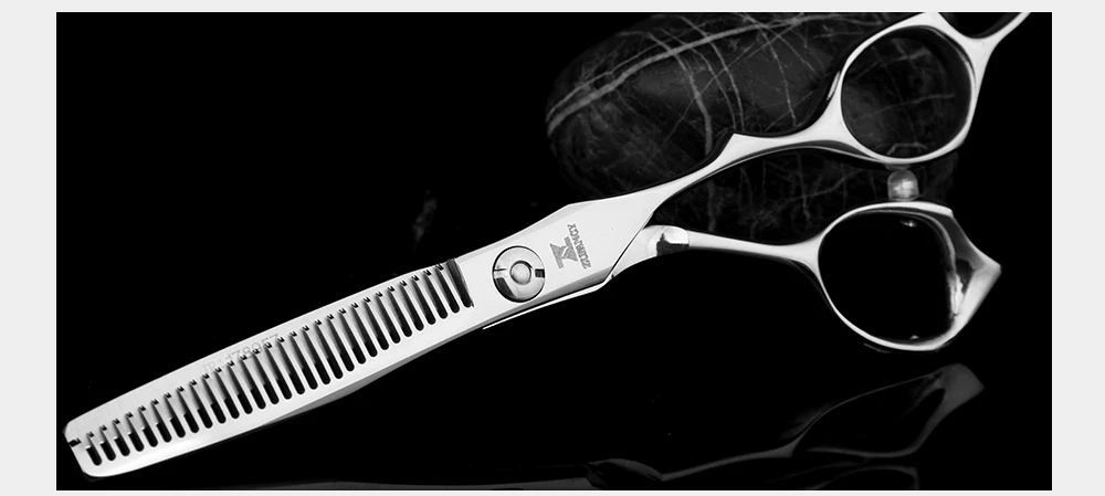 Быстрая дизайн ZUFANCY профессиональные японские VG10 6 дюймов ножницы для волос Парикмахерские ножницы для резки и истончения Парикмахерские ножницы