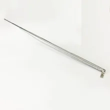 2 шт 401 мм длинная 7 секционная телескопическая антенна Замена для Fm Am радио антенна правый угол листового железа установлен