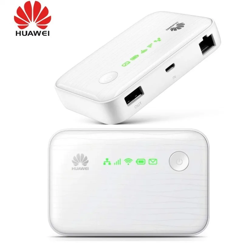 Лот 100 шт. huawei E5730 43,2 Мбит 3G Мобильный Wi-Fi точки доступа с Ethernet Порты и разъёмы и 5200 мАч Мощность банк