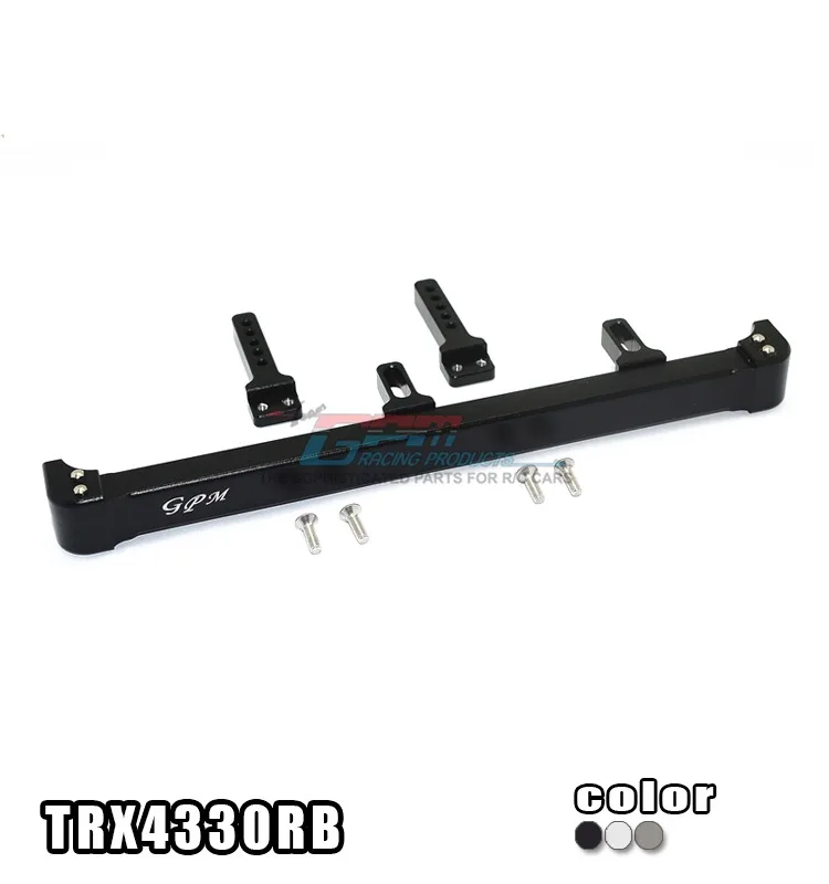 

TRAXXAS TRX-4 82056-4 TRX 4 Alloy rear bumper model rear guard hurdle for 1/10 RC car - set TRX4330RB