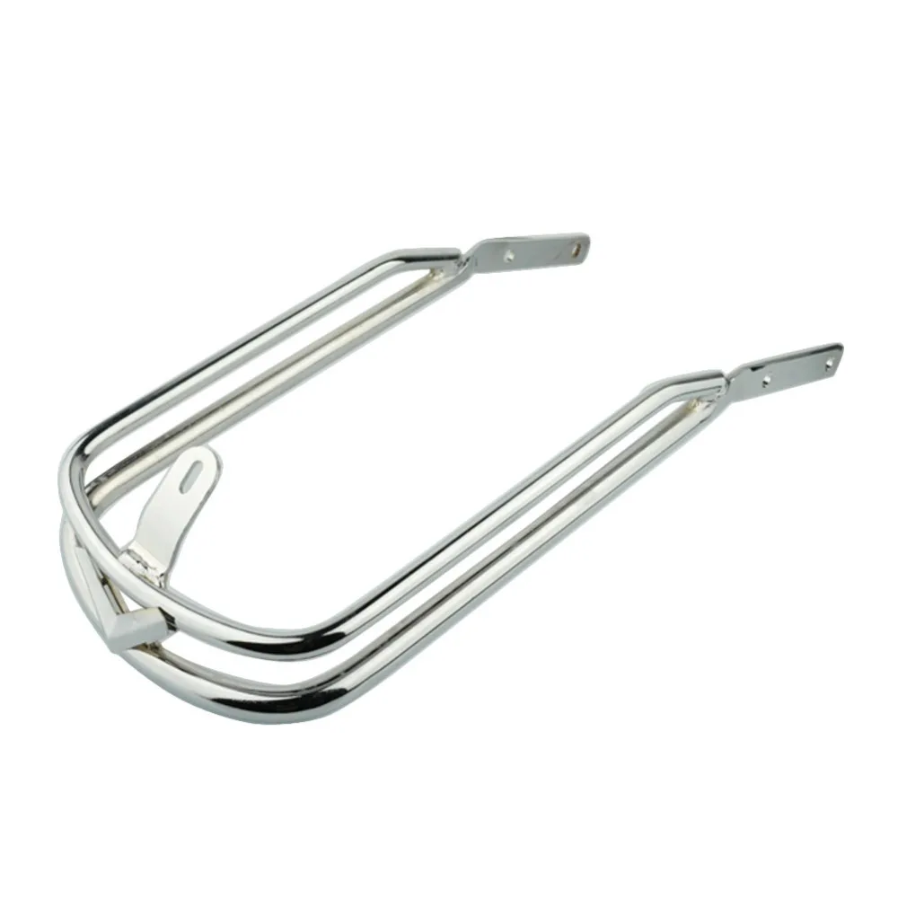 Motorcycle Chrome Front Fender Rail Bumper Trim For Harley Touring FLH