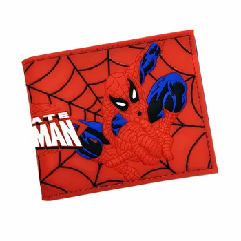 

Cartoon Purses 3D Pattern Printing Wallet Money Bag Card Holder Silica gel Wallet Dealpool Spiderman Pokemon Dragonball Wallets