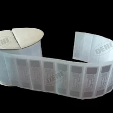 100 шт. UHF RFID AZ 9662 H3 чип iso 18000-6c 915 мГц пассивный uhf rfid Стикеры label Размеры: 73*23 мм узнать диапазон 6 М-8 м