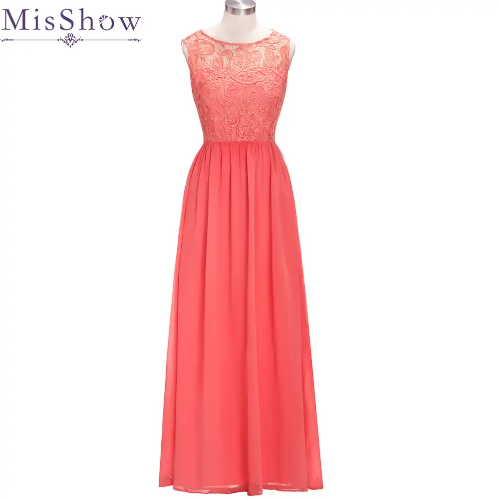 coral bridesmaid dresses under 50