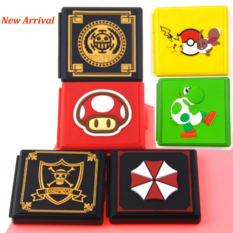 

Premium Waterproof Anti-Shock Game Card Case Storage Box for Nintend Switch for 12 NS Game Cards and 12 Micro SD Memory Cards