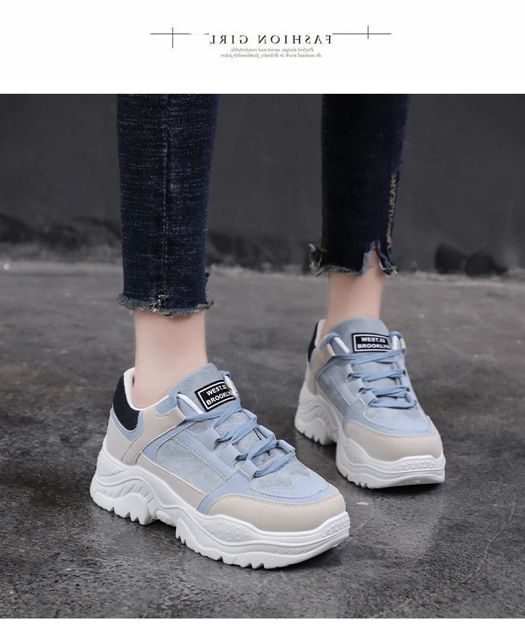 casuais vulcanized tênis para feminino rendas até sapatos femininos primavera