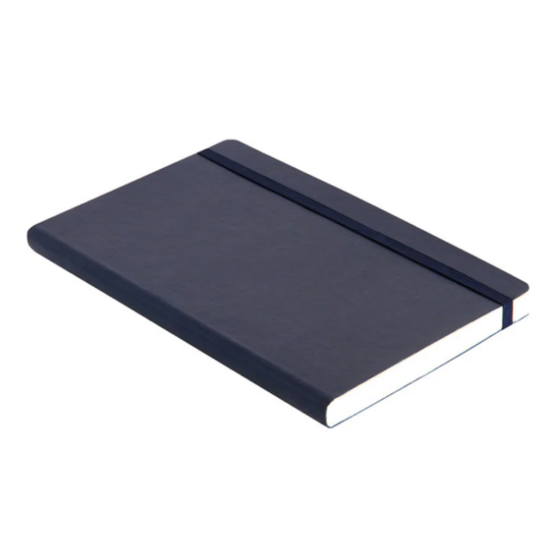 

Creative Retro Hard Copy PU Face Business Waterproof Straps 98 Sheets of Paper Notebook