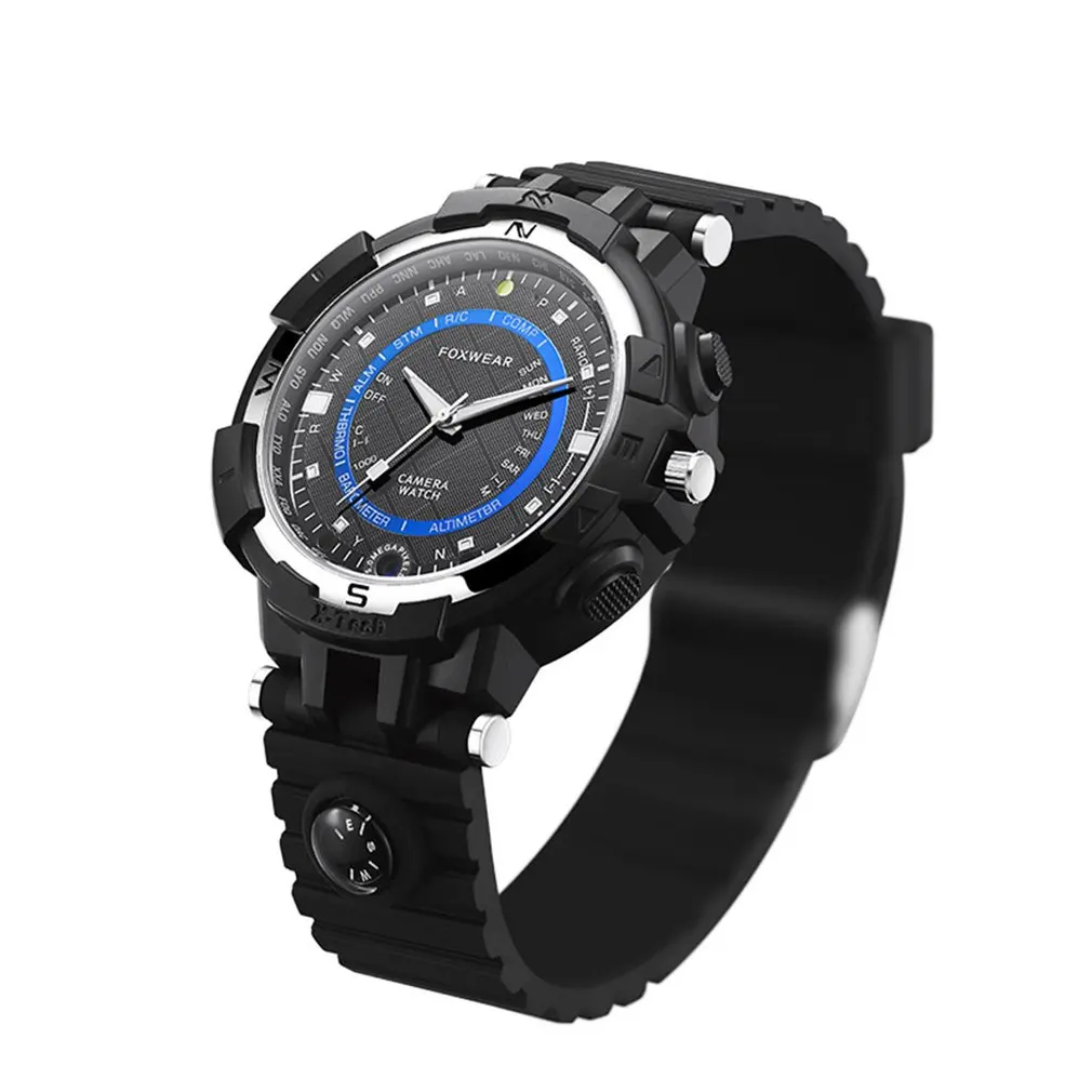 

FOX8 Smartwatch Practical WiFi Camera Watch Mini P2P DV DVR Watch Support Remote Control Sport Support Video Recorder 8G/16G/32G