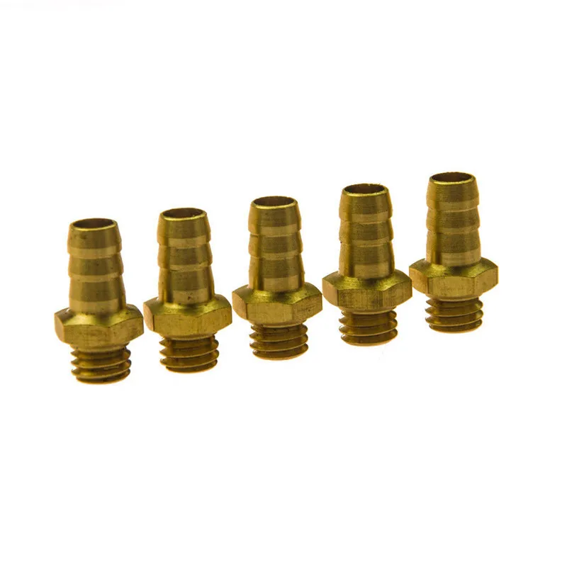Axspeed 5/10pcs Brass Water Cooling Faucet M4/m5/m6 Thread Water