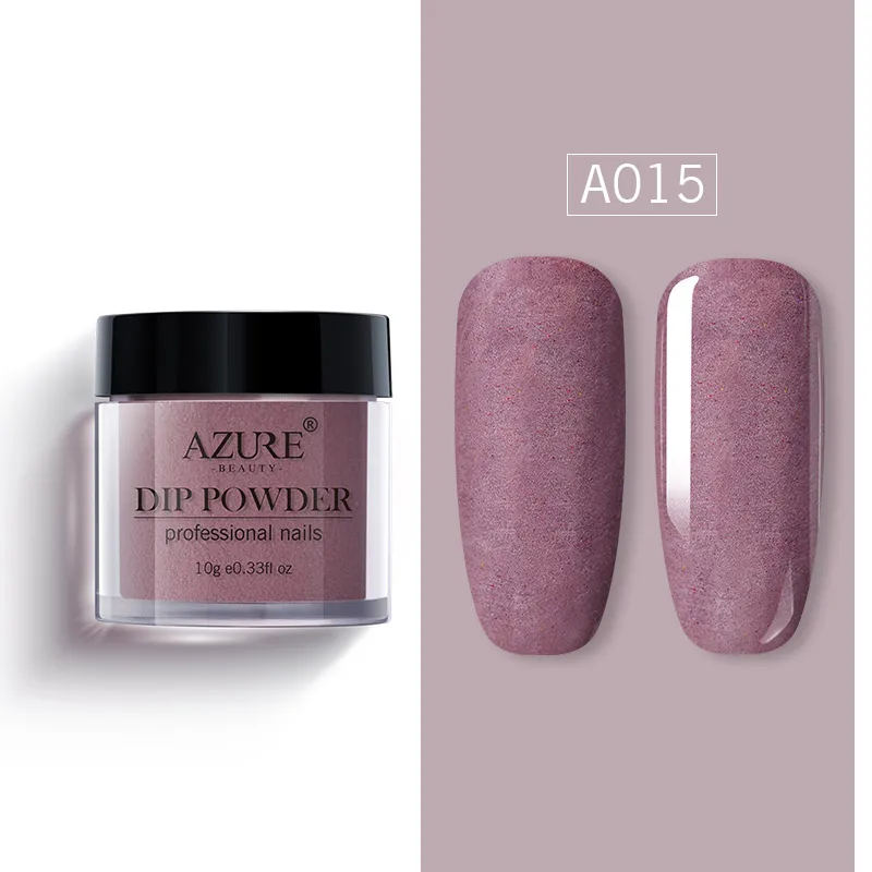 

Azure Beauty Matte Effect Dipping Powder Newest Shiny Glitter Nail Dip Powder Matte Top Coat Gradient Color Nail Glitter Powder