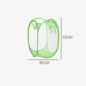 

1pc Basket Stand Laundry Basket Toy Storage Box Super Large Bag Cotton Washing Dirty Clothes Big Basket Organizer Bin Handle