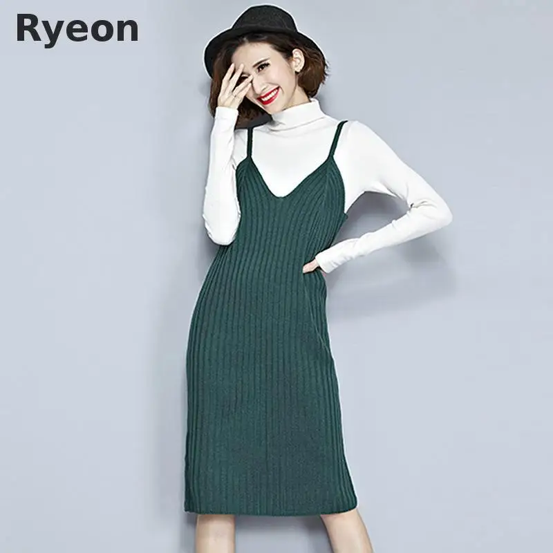 retro sweater dress