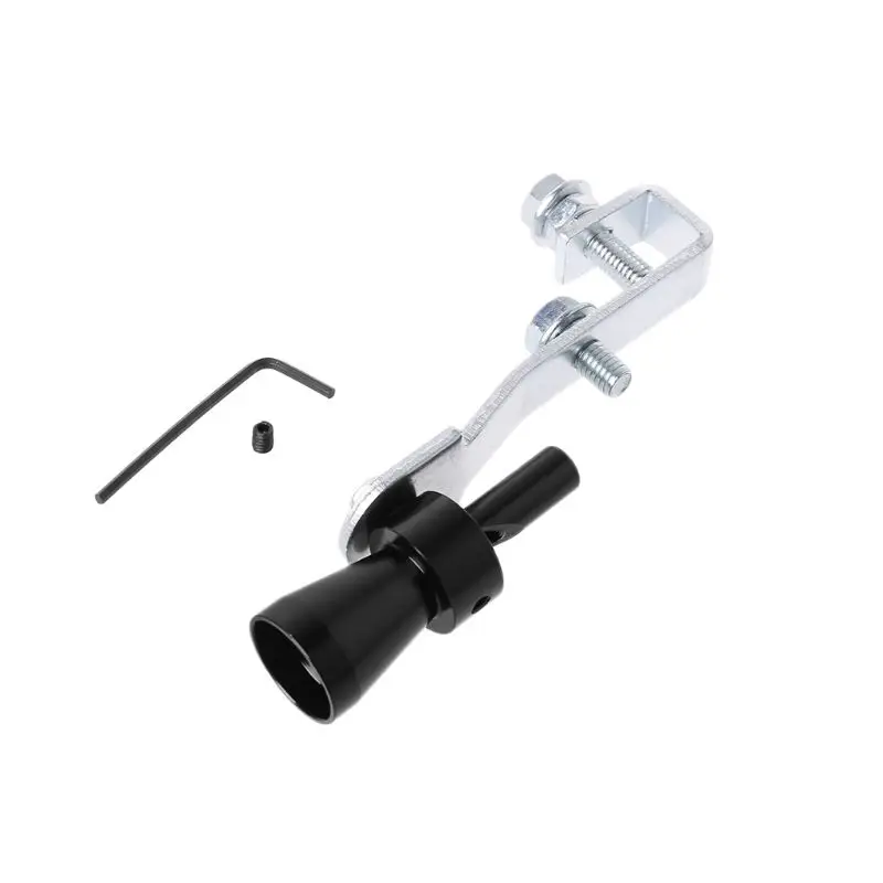

QILEJVS S Exhaust Fake Turbo Simulator Whistle Pipe Sound Muffler Blow Off Valve Bov 01# MAY3