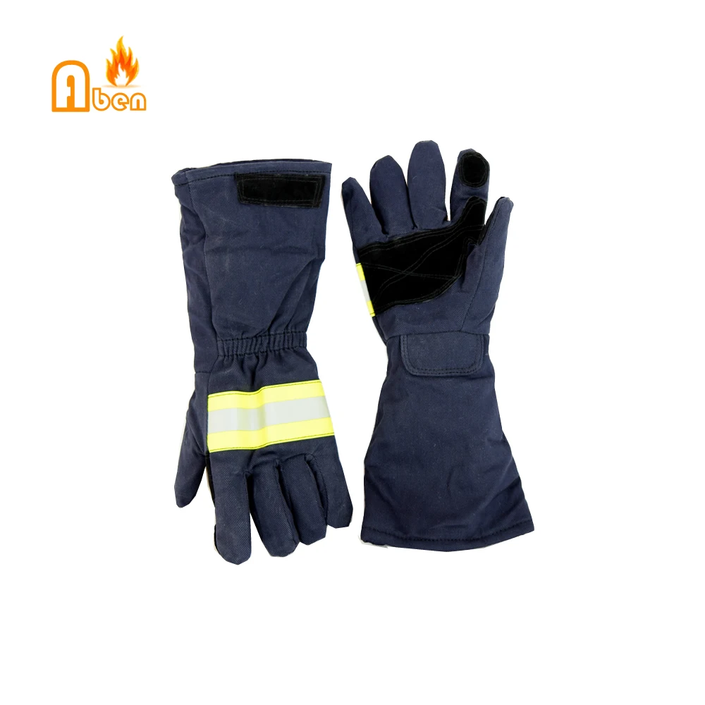 Напрямую от производителя низкая цена темно-синий перчатки для пожаротушения