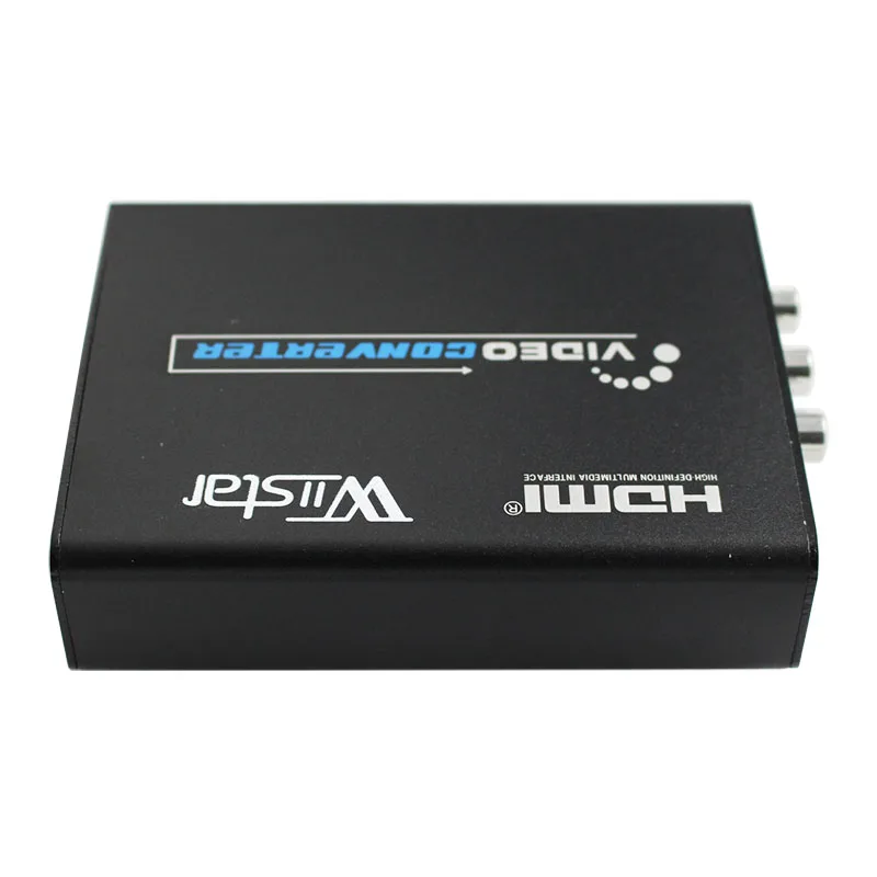Лучшее решение VS8812 HDMI К AV/Svideo видео конвертер 2 RCA/SVIDEO + S коммутатор адаптер 1080P HD
