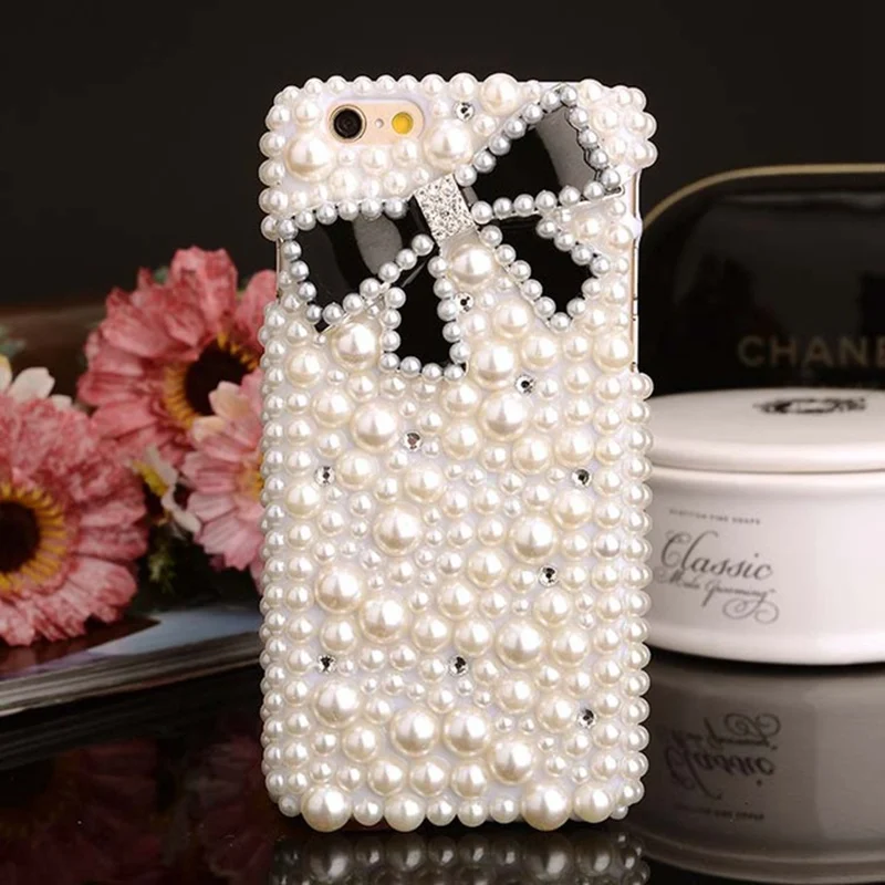 Футляр для жемчуга из ТПУ Huawei P Smart 2019 Mate 20 10 Lite P20 P30 Nova 4 3 3i Honor 8X 8C 7C 7A Pro Y5 Y9 Алмазный