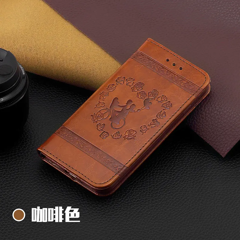 Роскошный кожаный чехол-бумажник чехол для samsung S9 S9 плюс S8 S8 плюс S7 S7 край S6 S6 край S5 S4 S3 Galaxy Note 3 Note 4 Note 5 пакета(ов - Цвет: coffee