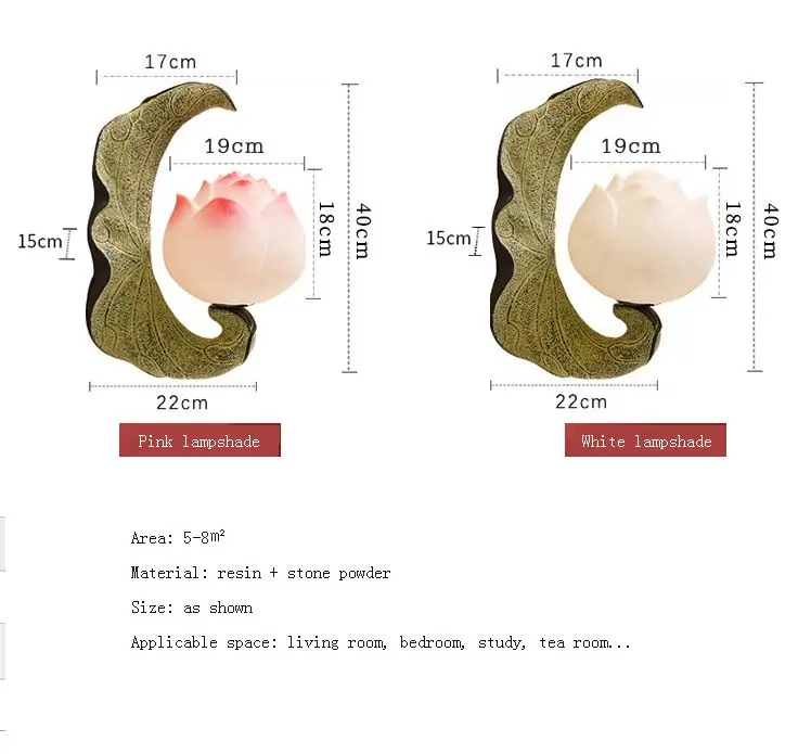 Креативный настенный светильник для изучения фона стены коридора прохода сада оформление балкона прикроватная лестница Лотос