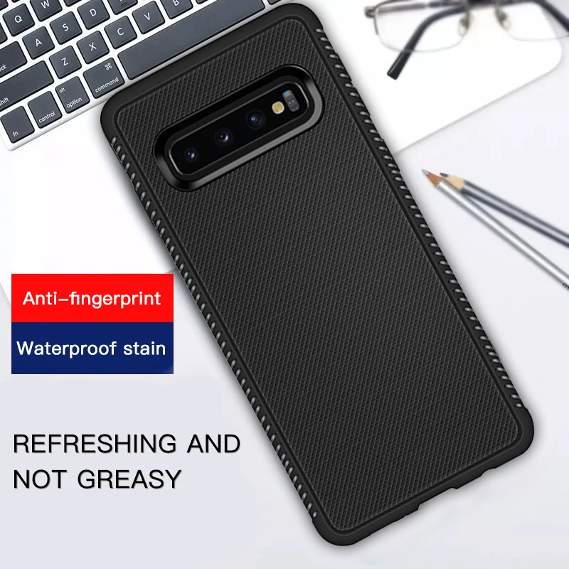 

Cases For Samsung Galaxy S10 Plus S10e A6 A8 J4 J6 Plus A7 A9 2018 S8 S9 Plus J3 J5 J7 A5 2017 Soft Silicone Cover Armor Coque