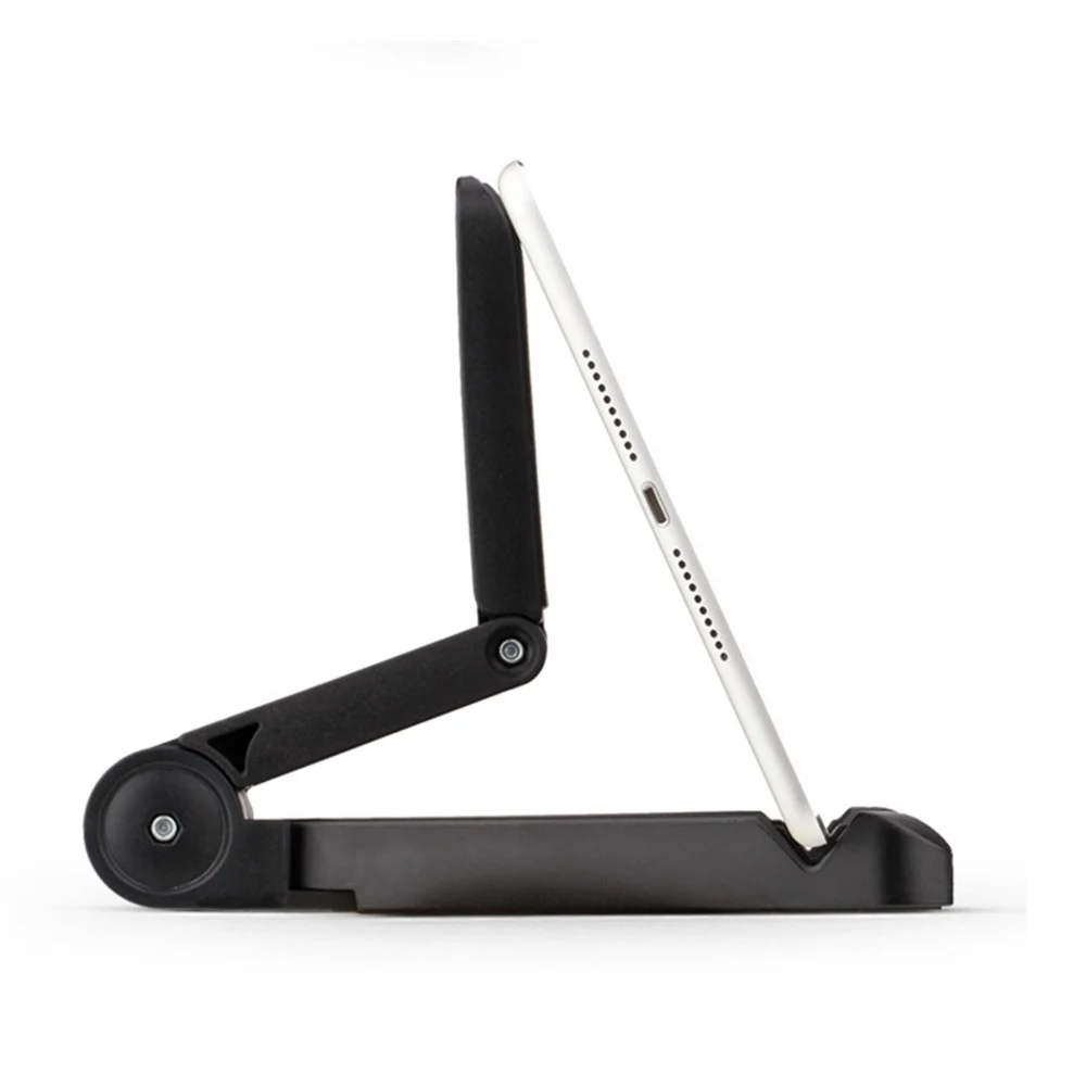 

Universal Tablet Desktop Holder Portable Fold-up Stand Multi-angle Adjustable Bracket for 7 to 10 inch Pad for iPad 2 3 4
