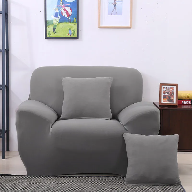 

1x Elastic Protector Cover For One Seater Sofa Couch Slip Over Easy Fit Stretch Nonskid Stretch Chair Sofa Cover