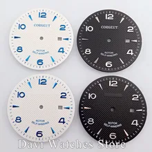 Corgeut/стерильный 35,6 мм Циферблат подходит ETA 2836, Miyota 8215 8205 821A движение