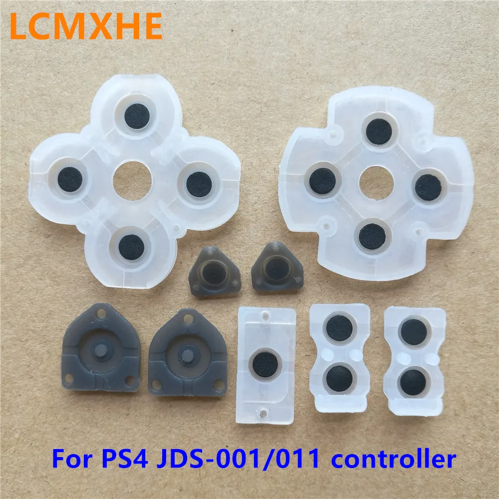 Проводящая резина для PS4 JDS 001 011 030 силиконовые кнопки Dpad D pad PlayStation DualShock 4 Pro тонкий