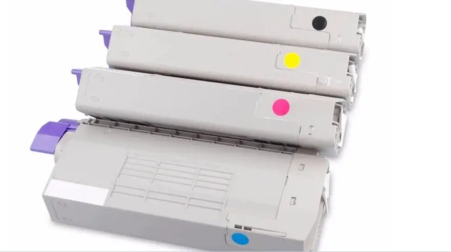 new Color for OKI C532 C542 MC563 MC573 kcmy laser toner printer cartridge 4pcs/set - AliExpress