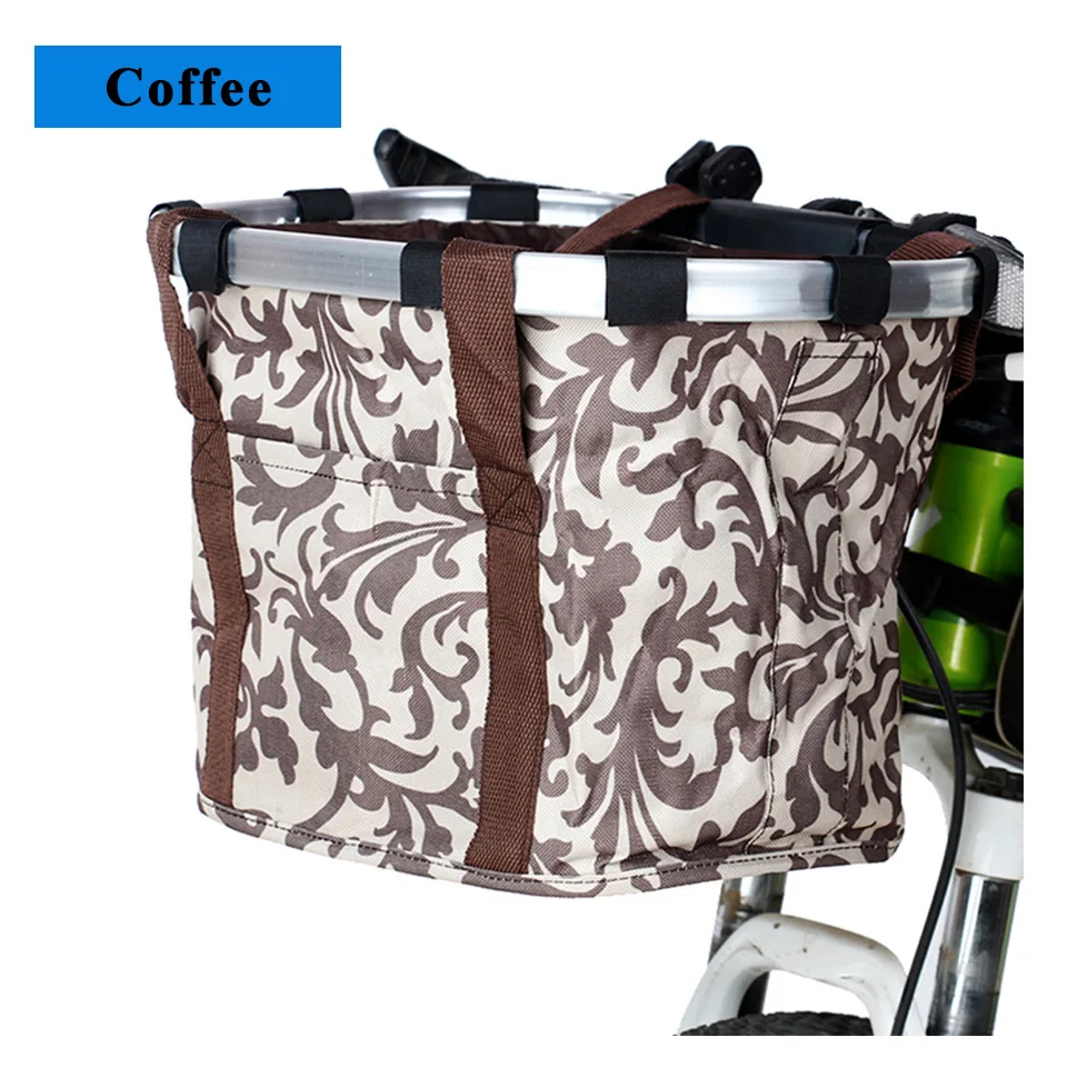 Cheap ALTRUISM High Quality Bicycle Basket Bike Front Handlebar Bag Aluminum Alloy Frame Pet Carrier 2