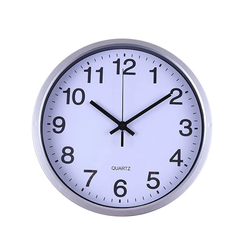 Часы бесшумные развертки Современный изящный колокольчик стол креативный цифровой механизм настенных часов для маятника гостиной настенные часы 19JUL23