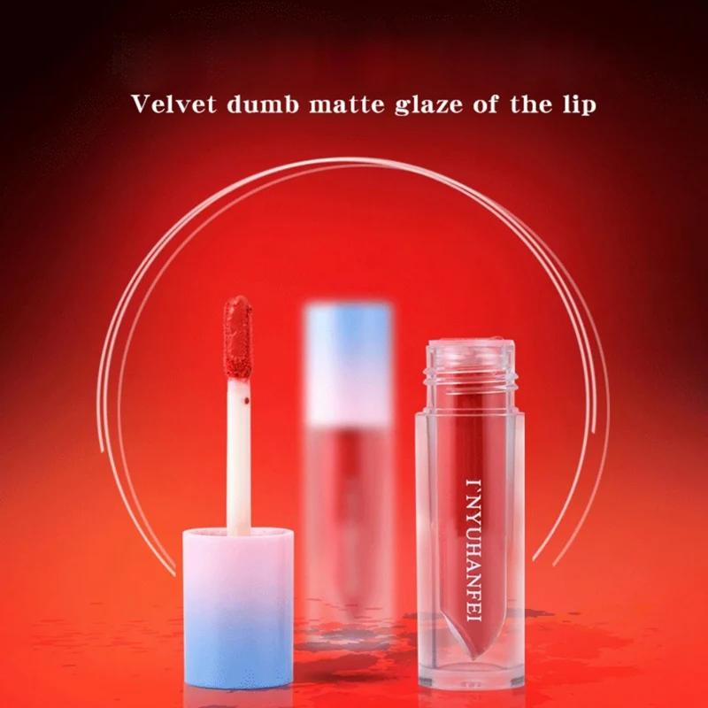 8 Colors Lip Gloss Matte Lipstick Liquid Nude Waterproof Matte Makeup Kit Daily Long Lasting Lips BeautyD1
