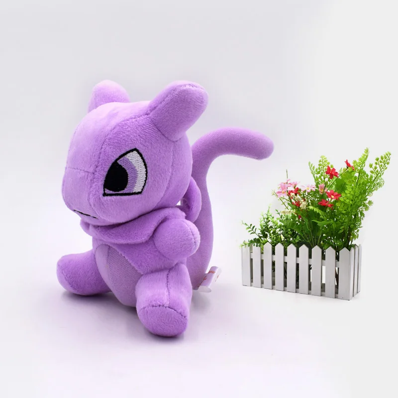 

6"15 cm Anime Q Style Mew Stuffed Plush Cartoon Peluche Dolls Christmas Gift Baby Toys For Children