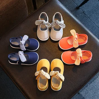 

Spring Children's Shoes Bow Girls Princess Little Baby Kids Footwear Platform Female Child Casual Shoes Non-slip Autumn Shoes