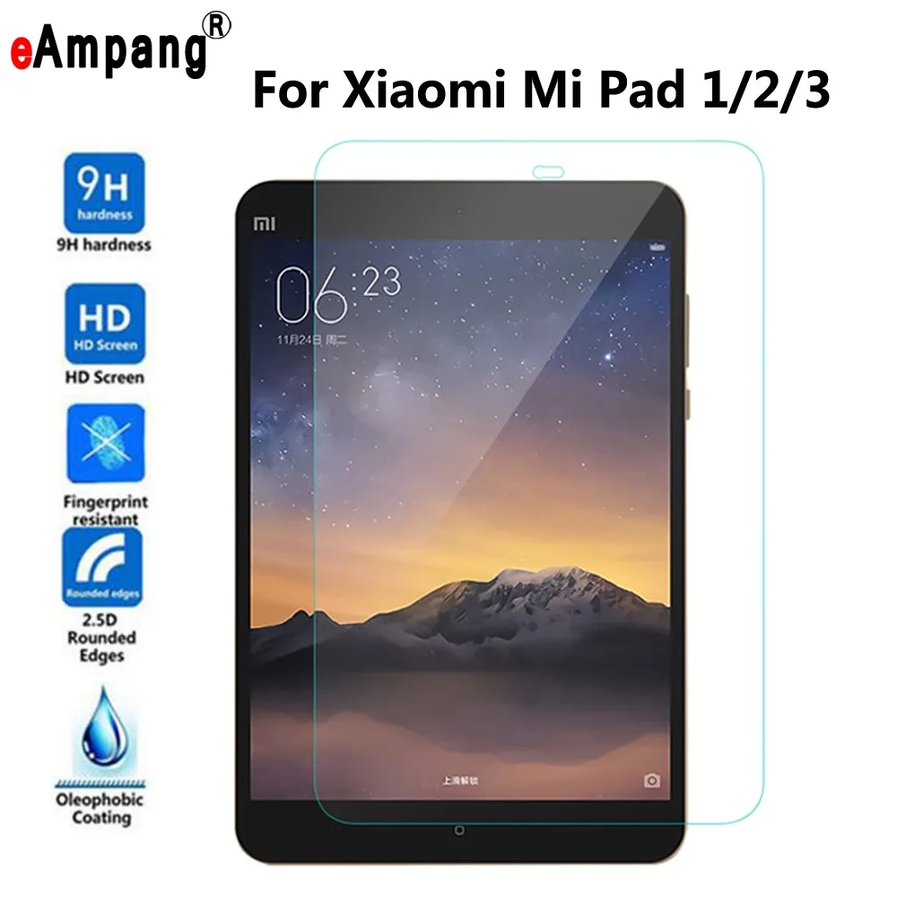 Закаленное стекло для Xiaomi MiPad Mi Pad 1 2 3 7 9 дюймов прозрачная защитная пленка экрана