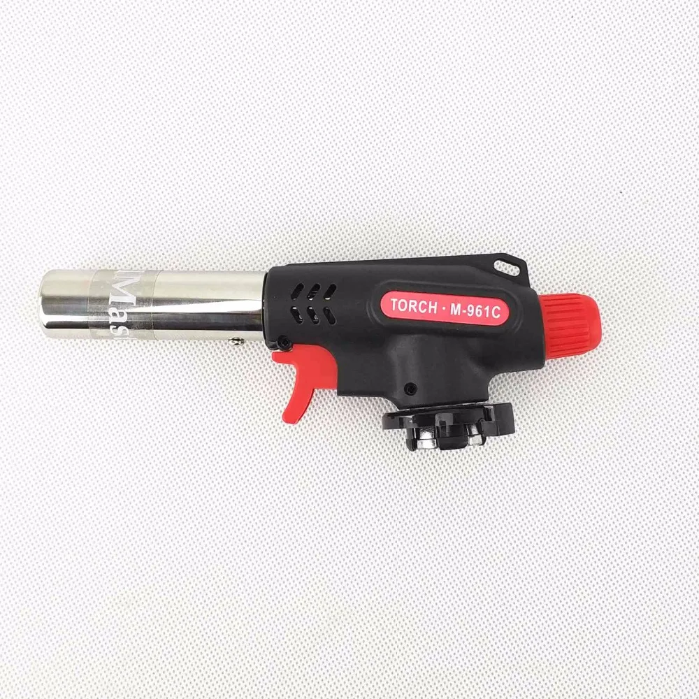 

Torch Gun Blowtorch Cooking Soldering Butane Auto Ignition Mini Welding Torch Flame Gun Gas Burner