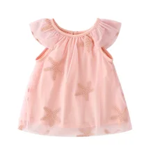 Летнее платье без рукавов для маленьких девочек; vestido infantil; одежда для маленьких девочек; платья; Одежда для девочек; розовое платье для маленьких девочек 2 лет