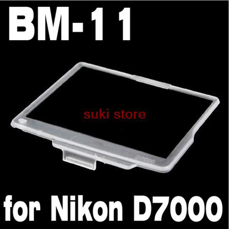 NEW  Best Clipped Hard LCD Cover Screen Protector For Nikon D7000 BM-11 HC 