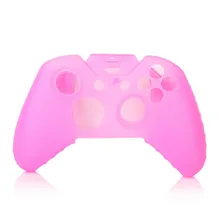 2 шт Розовый прочный силиконовый геймпад защитная обложка, кожаный чехол для Microsoft Xbox One