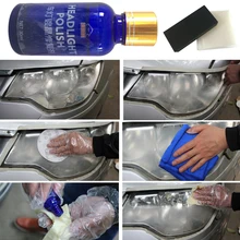 Полировщик для фар с воском, покрытие для замены автомобиля, ремонт деталей