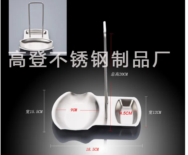 Креативная съемная подставка под крышку и ложку из нержавеющей стали Подставка для ложек полки Органайзер подставки под суповые ложки
